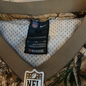 Reebok Tom Brady XXL 12 stitch camo jersey “52”